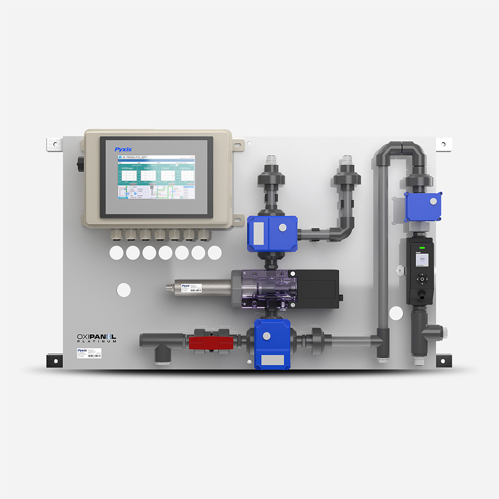OXIPANEL™ PLATINUM IK-766SS-BPT Series Auto-Brushing Oxidizer + pH + ORP + Conductivity Inline Analyzers for Extreme Water Applications - Image 2
